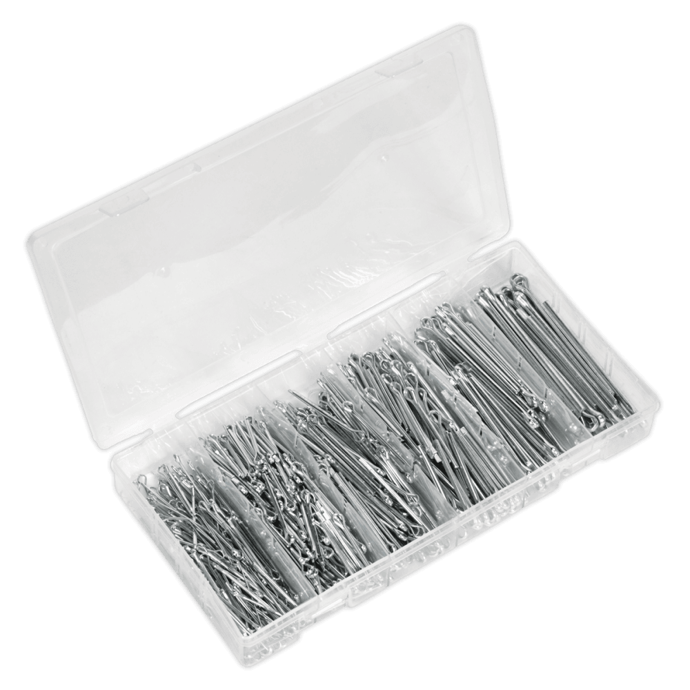 Split Pin Assortment 555pc Small Sizes Imperial & Metric : Model No.AB001SP
