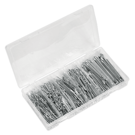 Split Pin Assortment 555pc Small Sizes Imperial & Metric : Model No.AB001SP
