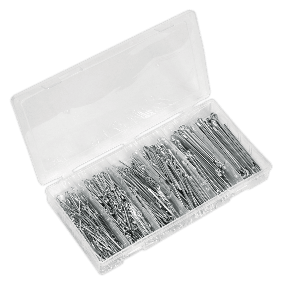 Split Pin Assortment 555pc Small Sizes Imperial & Metric : Model No.AB001SP