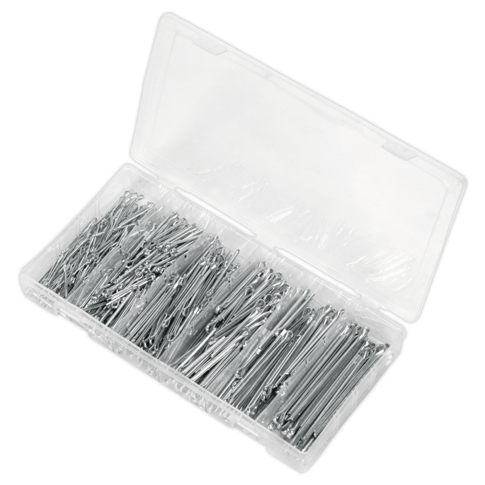 Split Pin Assortment 555pc Small Sizes Imperial & Metric : Model No.AB001SP