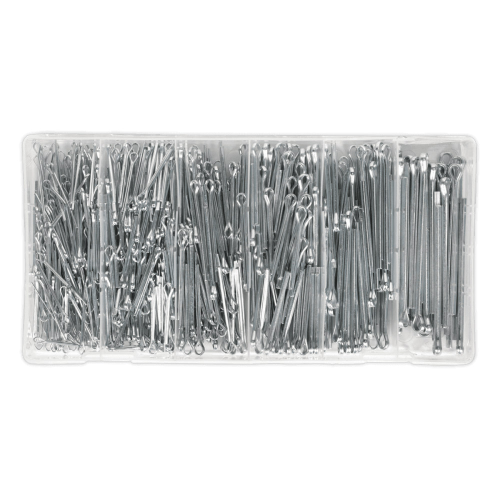 Split Pin Assortment 555pc Small Sizes Imperial & Metric : Model No.AB001SP