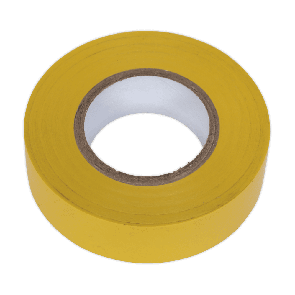 PVC Insulating Tape 19mm x 20mtr Yellow Pack of 10 : Model No.ITYEL10