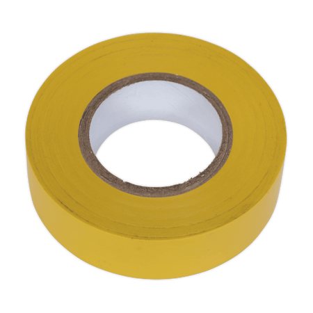 PVC Insulating Tape 19mm x 20mtr Yellow Pack of 10 : Model No.ITYEL10