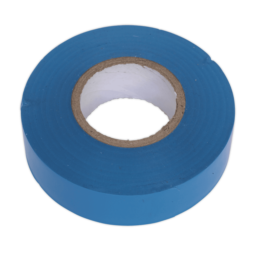 PVC Insulating Tape 19mm x 20mtr Blue Pack of 10 : Model No.ITBLU10