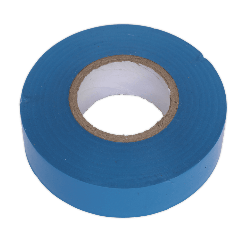 PVC Insulating Tape 19mm x 20mtr Blue Pack of 10 : Model No.ITBLU10
