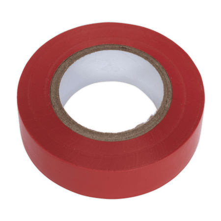 PVC Insulating Tape 19mm x 20mtr Red Pack of 10 : Model No.ITRED10