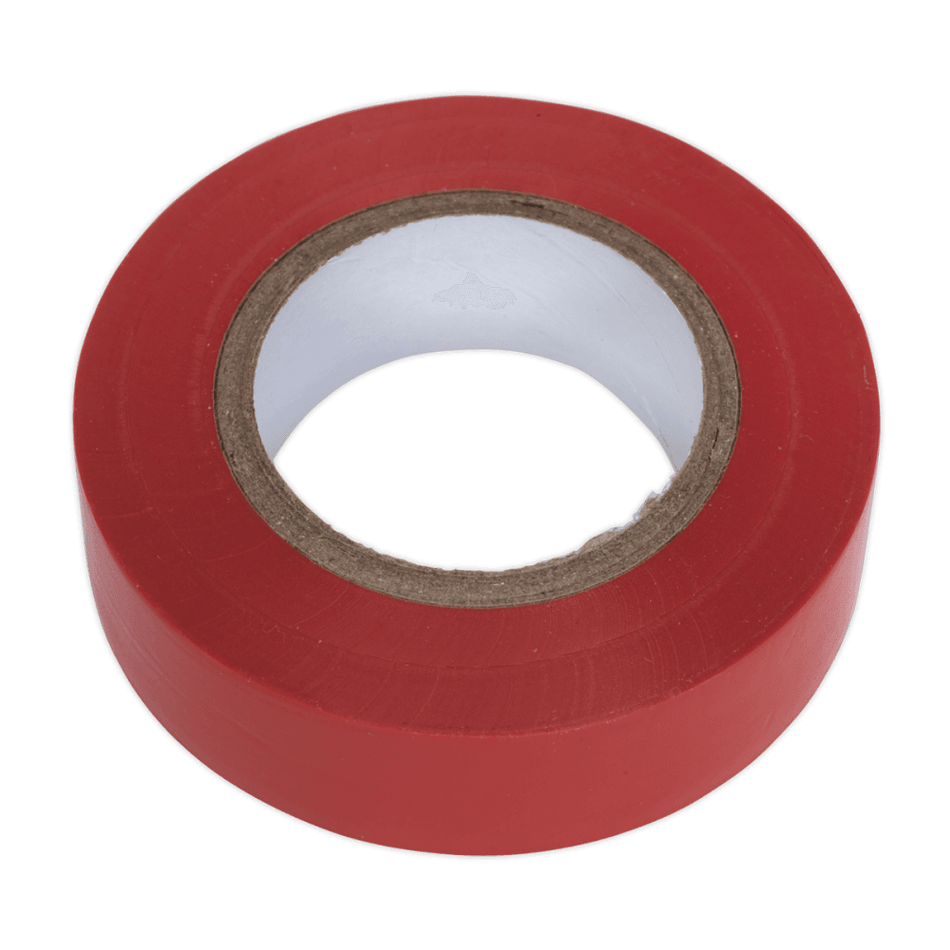 PVC Insulating Tape 19mm x 20mtr Red Pack of 10 : Model No.ITRED10