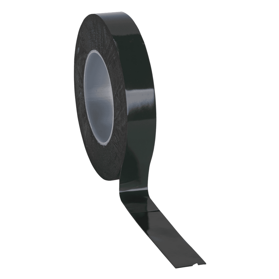 Double-Sided Adhesive Foam Tape 25mm x 10mtr Green Backing : Model No.DSTG2510