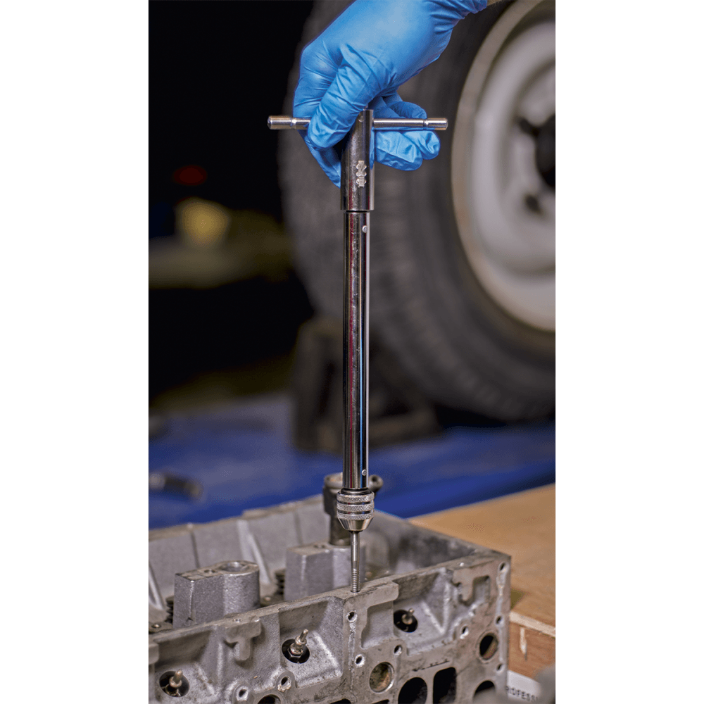Ratchet Tap Wrench Long Handle M5-M12 : Model No.AK879WL