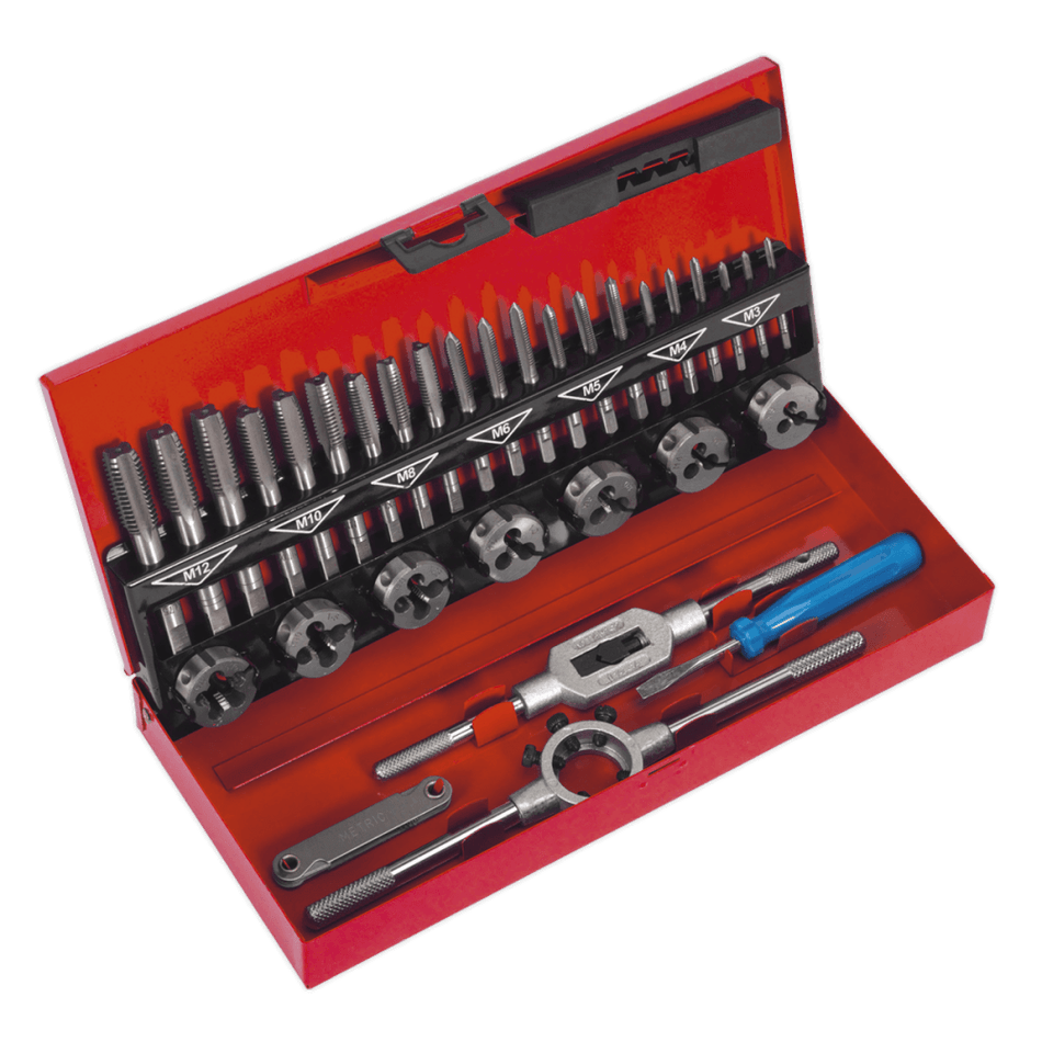 Tap & Die Set 32pc Split Dies - Metric : Model No.AK3015