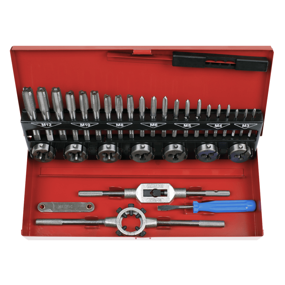 Tap & Die Set 32pc Split Dies - Metric : Model No.AK3015