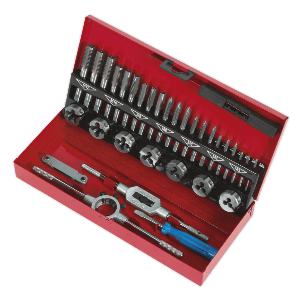 Tap & Die Set 32pc Split Dies - Metric : Model No.AK3015