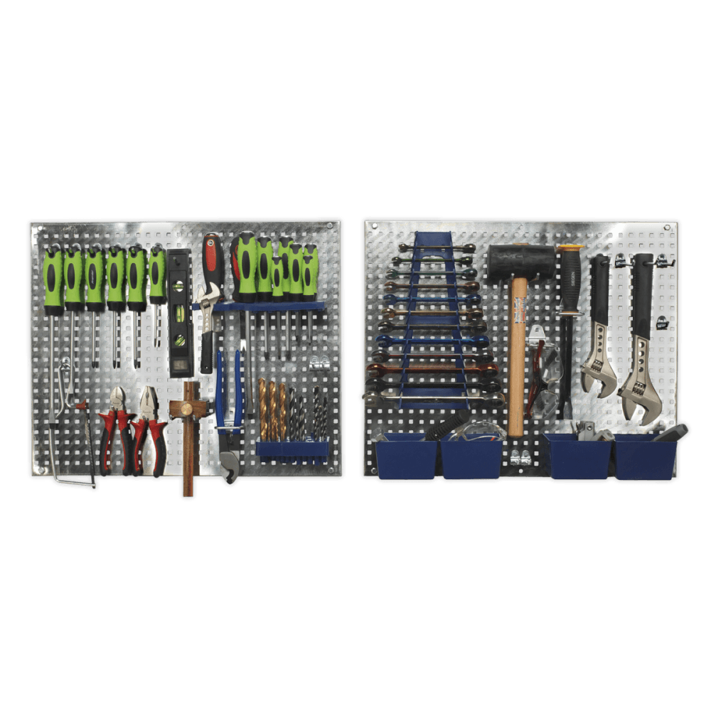 Wall Storage Pegboard Set 34pc : Model No.S01102