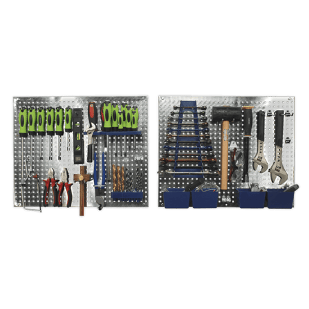 Wall Storage Pegboard Set 34pc : Model No.S01102