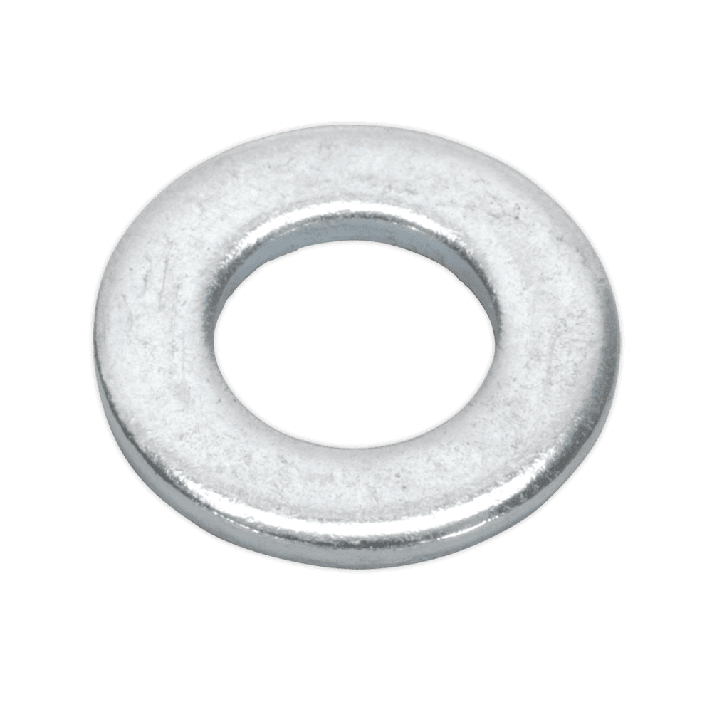 Flat Washer M8 x 17mm Form A Zinc DIN 125 Pack of 100 : Model No.FWA817