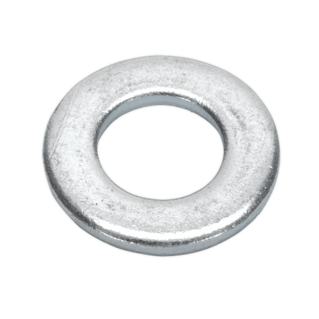 Flat Washer M10 x 21mm Form A Zinc DIN 125 Pack of 100 : Model No.FWA1021