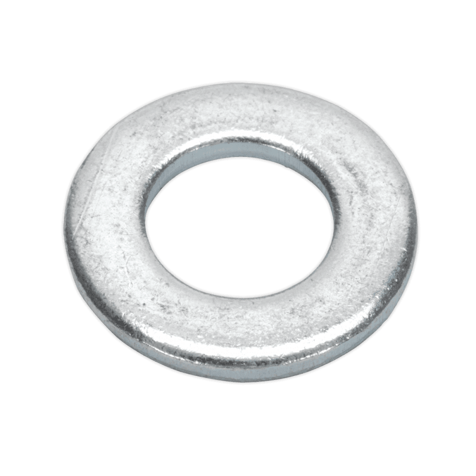 Flat Washer M10 x 21mm Form A Zinc DIN 125 Pack of 100 : Model No.FWA1021