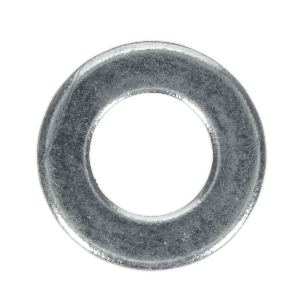 Flat Washer M10 x 21mm Form A Zinc DIN 125 Pack of 100 : Model No.FWA1021
