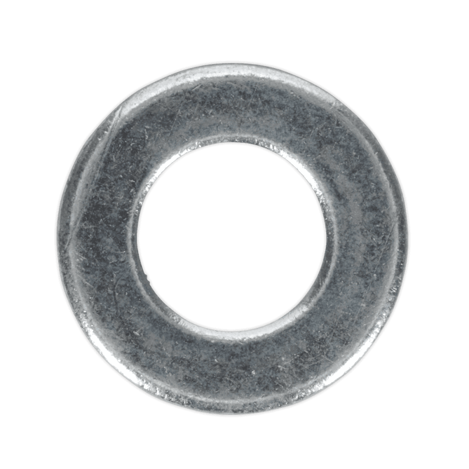 Flat Washer M10 x 21mm Form A Zinc DIN 125 Pack of 100 : Model No.FWA1021
