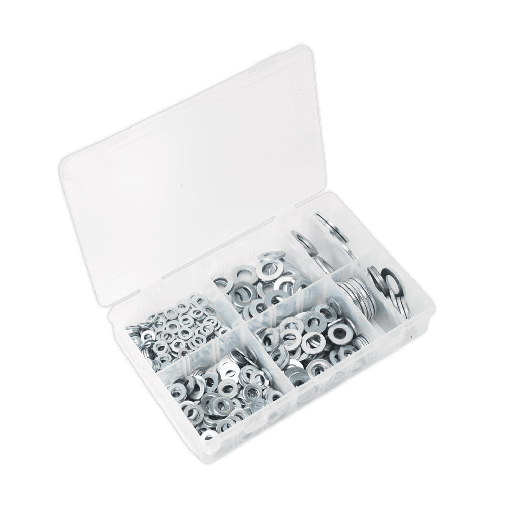 Flat Washer Assortment 495pc M6-M24 Form C Metric BS 4320 : Model No.AB056WC