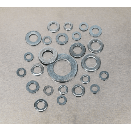 Flat Washer Assortment 495pc M6-M24 Form C Metric BS 4320 : Model No.AB056WC