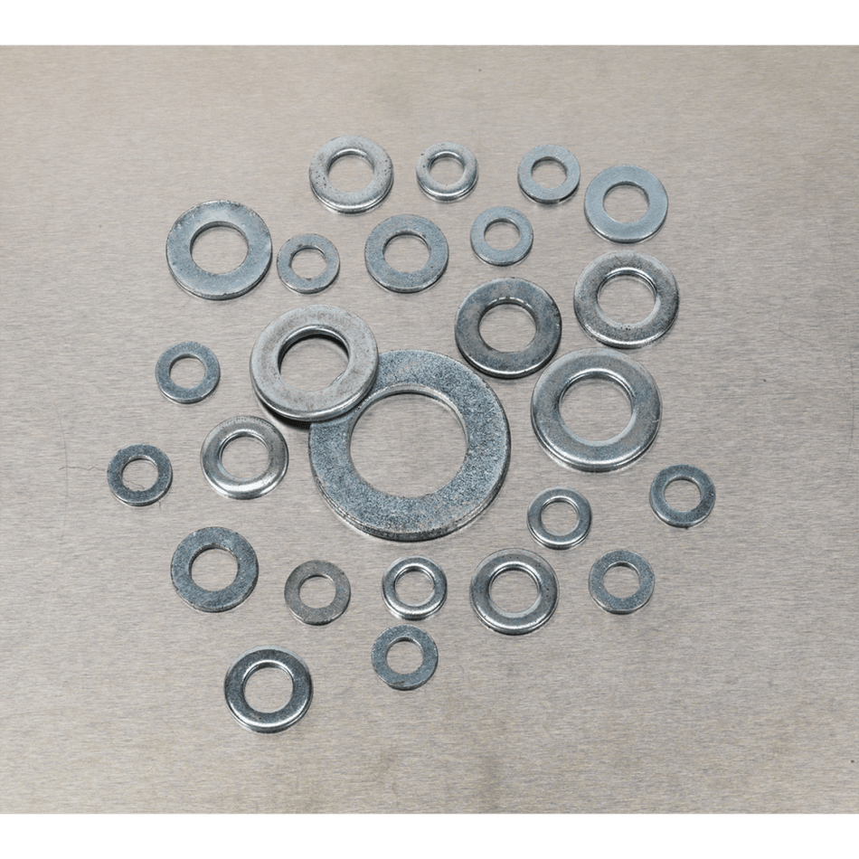 Flat Washer Assortment 495pc M6-M24 Form C Metric BS 4320 : Model No.AB056WC