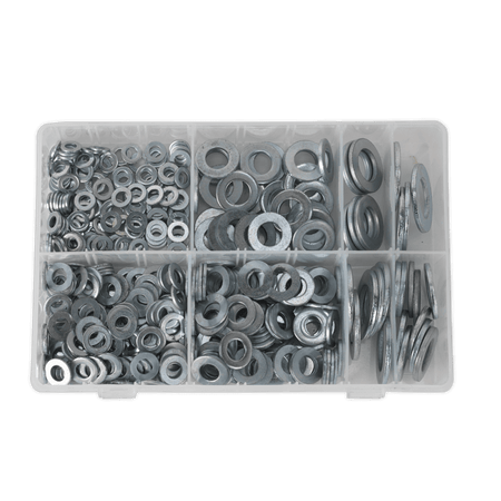 Flat Washer Assortment 495pc M6-M24 Form C Metric BS 4320 : Model No.AB056WC