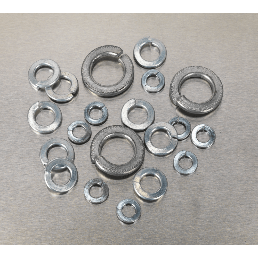 Spring Washer Assortment 1010pc M6-M16 Metric Zinc DIN 127B : Model No.AB058SW