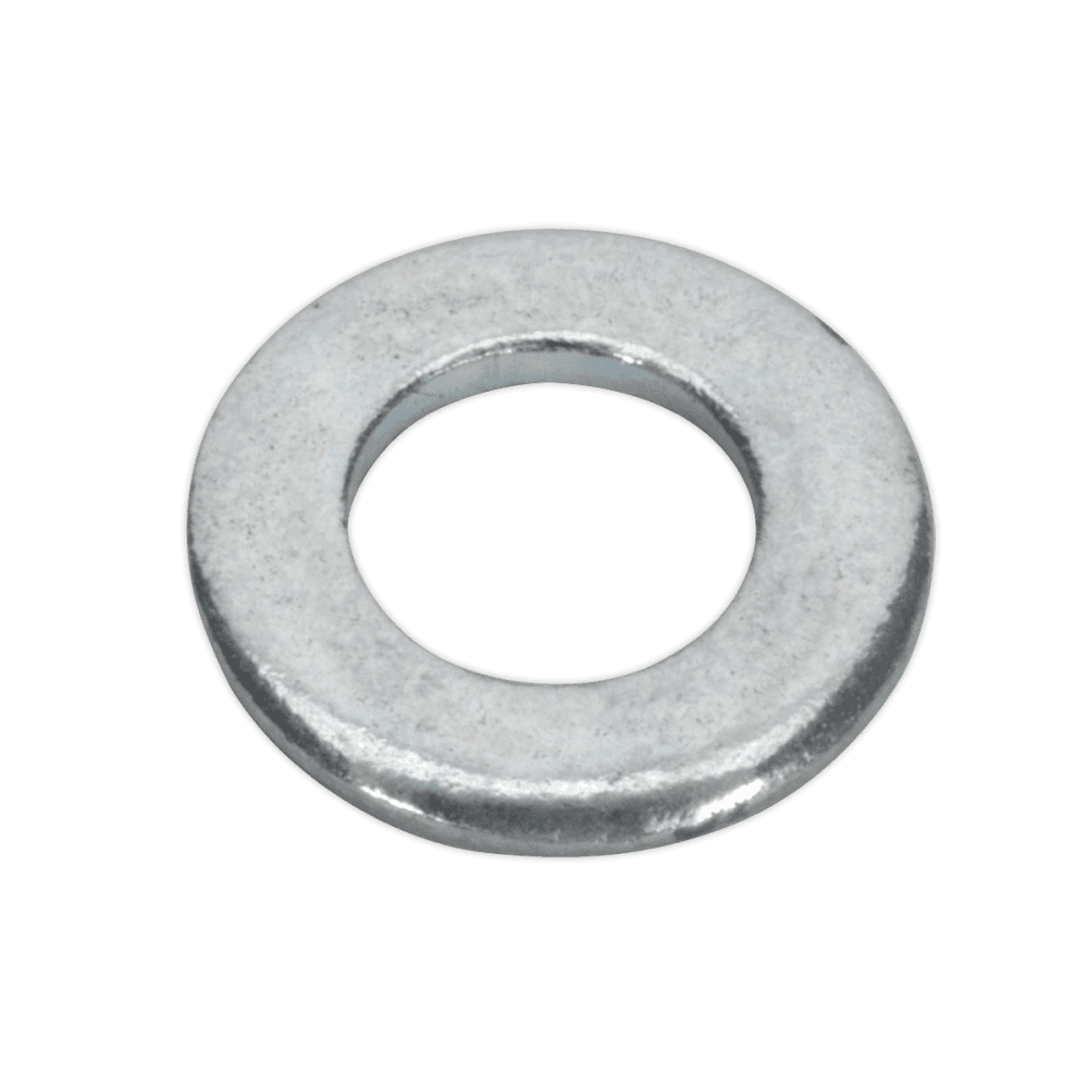 Flat Washer M4 x 9mm Form A Zinc DIN 125 Pack of 100 : Model No.FWA49
