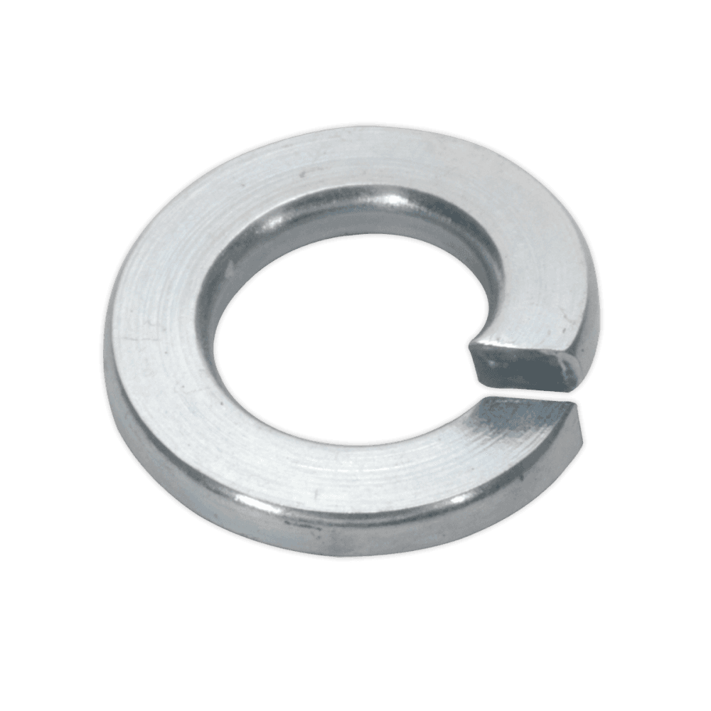 Spring Washer M6 Zinc DIN 127B Pack of 100 : Model No.SWM6