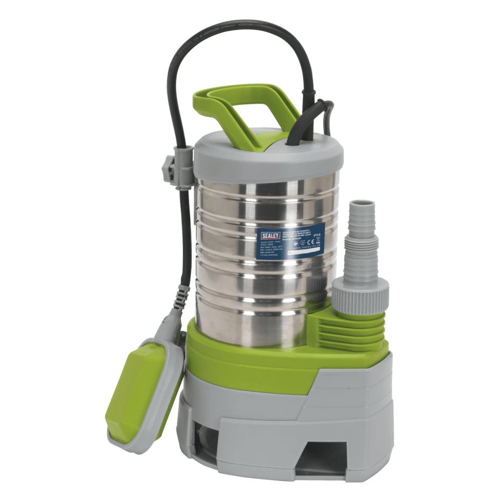 Submersible Stainless Water Pump Automatic Dirty Water 225ltr/min 230V : Model No.WPS225P