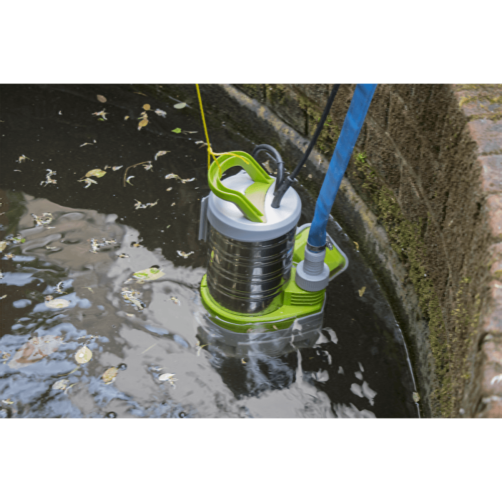 Submersible Stainless Water Pump Automatic Dirty Water 225ltr/min 230V : Model No.WPS225P