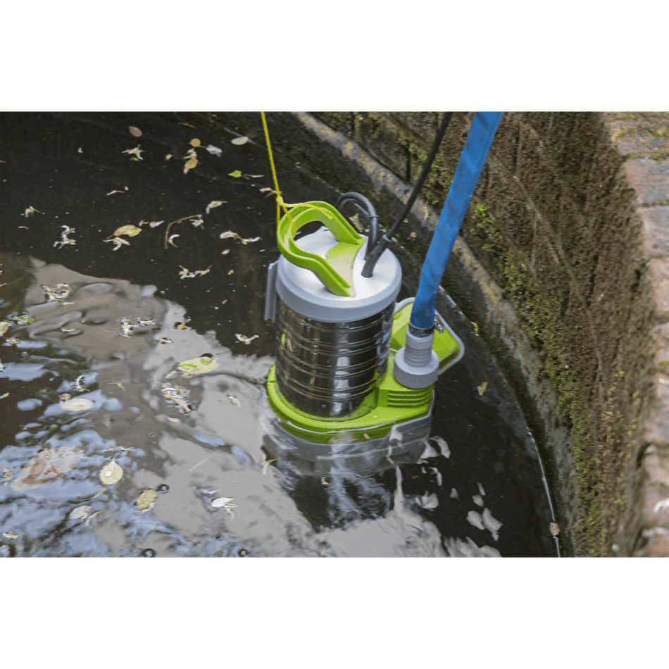 Submersible Stainless Water Pump Automatic Dirty Water 225ltr/min 230V : Model No.WPS225P