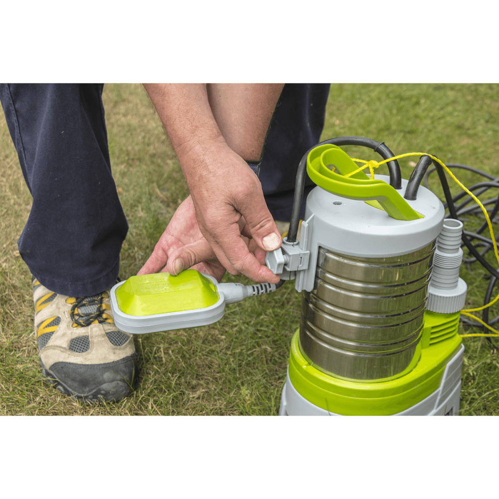Submersible Stainless Water Pump Automatic Dirty Water 225ltr/min 230V : Model No.WPS225P