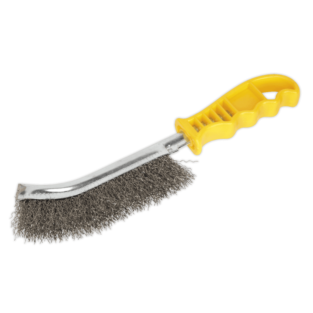 Wire Brush Stainless Steel Plastic Handle : Model No.WB05Y