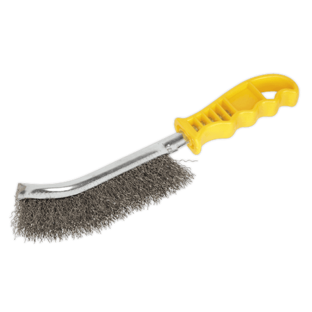 Wire Brush Stainless Steel Plastic Handle : Model No.WB05Y