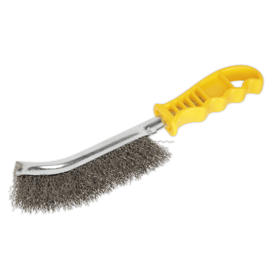 Wire Brush Stainless Steel Plastic Handle : Model No.WB05Y