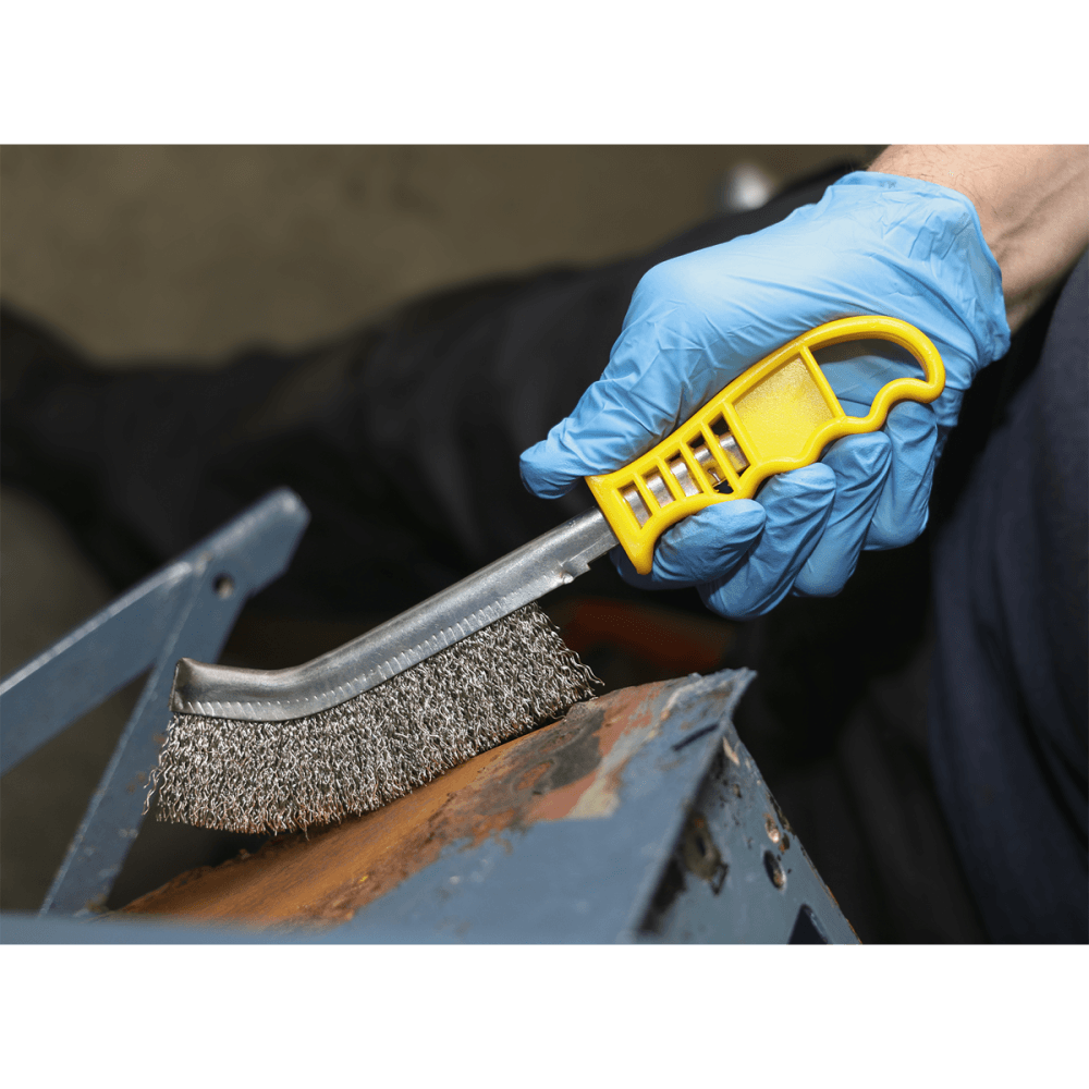 Wire Brush Stainless Steel Plastic Handle : Model No.WB05Y