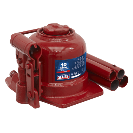 Bottle Jack 10tonne Low Entry Telescopic Model No.-21257
