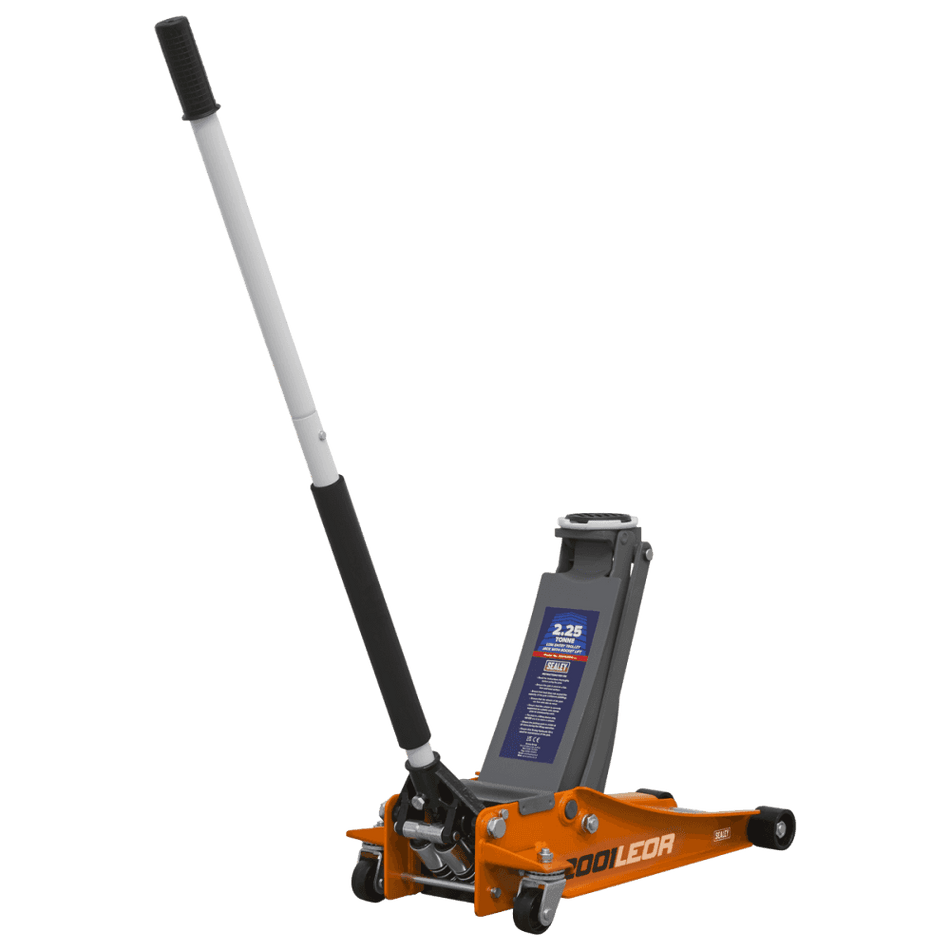 Trolley Jack 2tonne Low Entry Rocket Lift Orange Model No.-21957