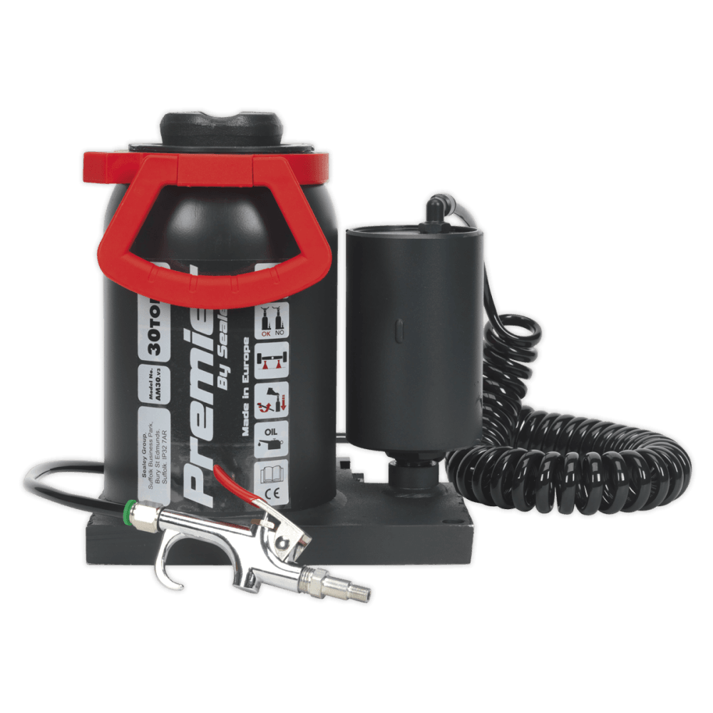 Sealey Bottle Jack 30tonne Manual/Air Hydraulic Model No-AM30