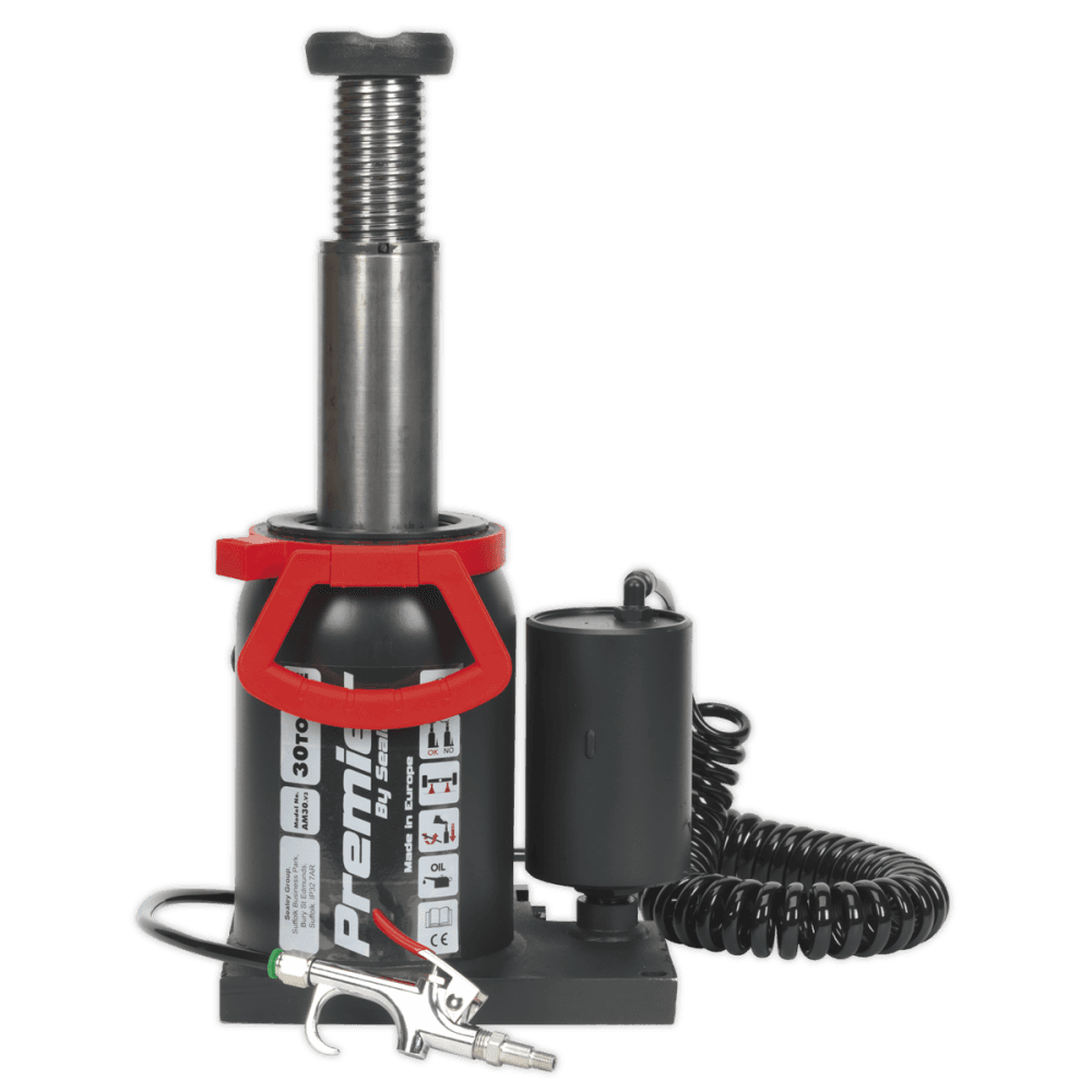 Sealey Bottle Jack 30tonne Manual/Air Hydraulic Model No-AM30