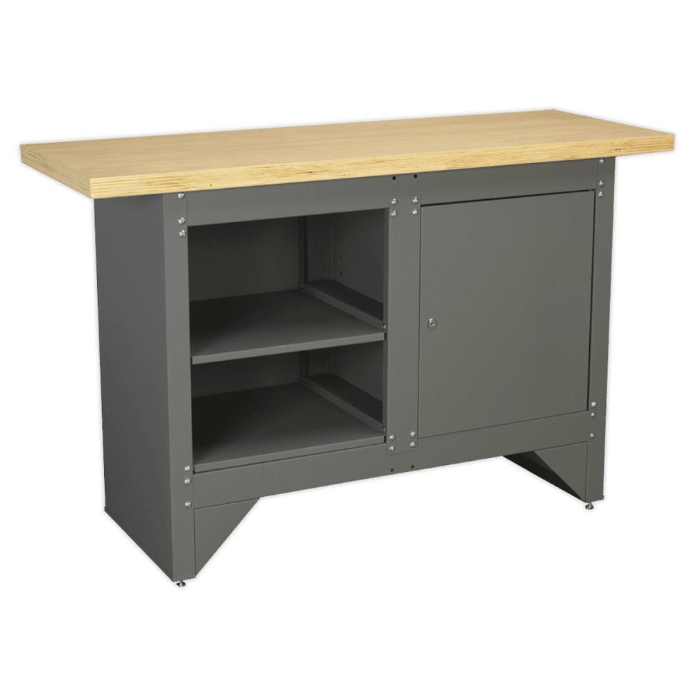 Sealey Workbench with Cupboard Heavy-Duty Model No-AP2010