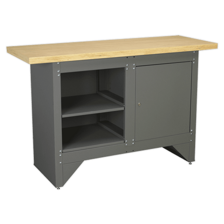 Sealey Workbench with Cupboard Heavy-Duty Model No-AP2010