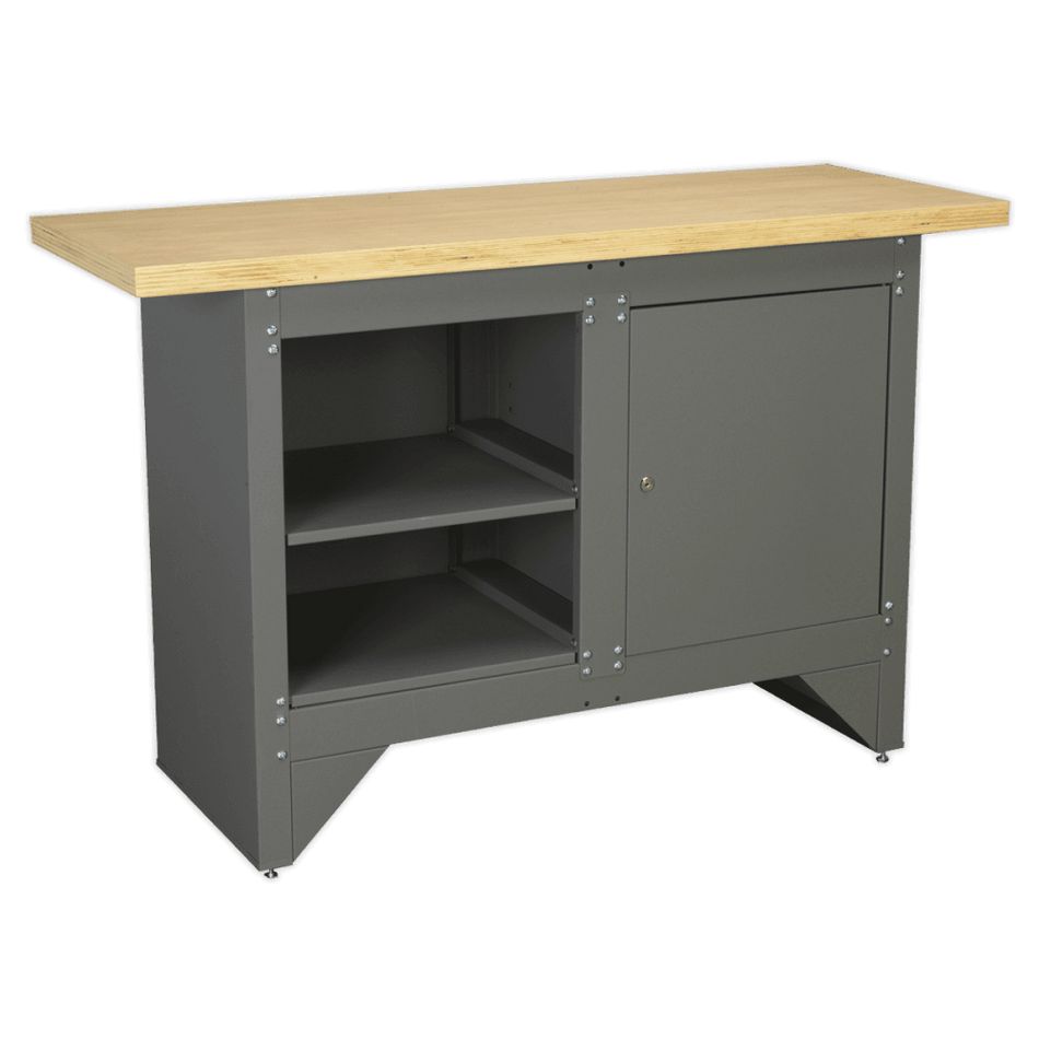 Sealey Workbench with Cupboard Heavy-Duty Model No-AP2010