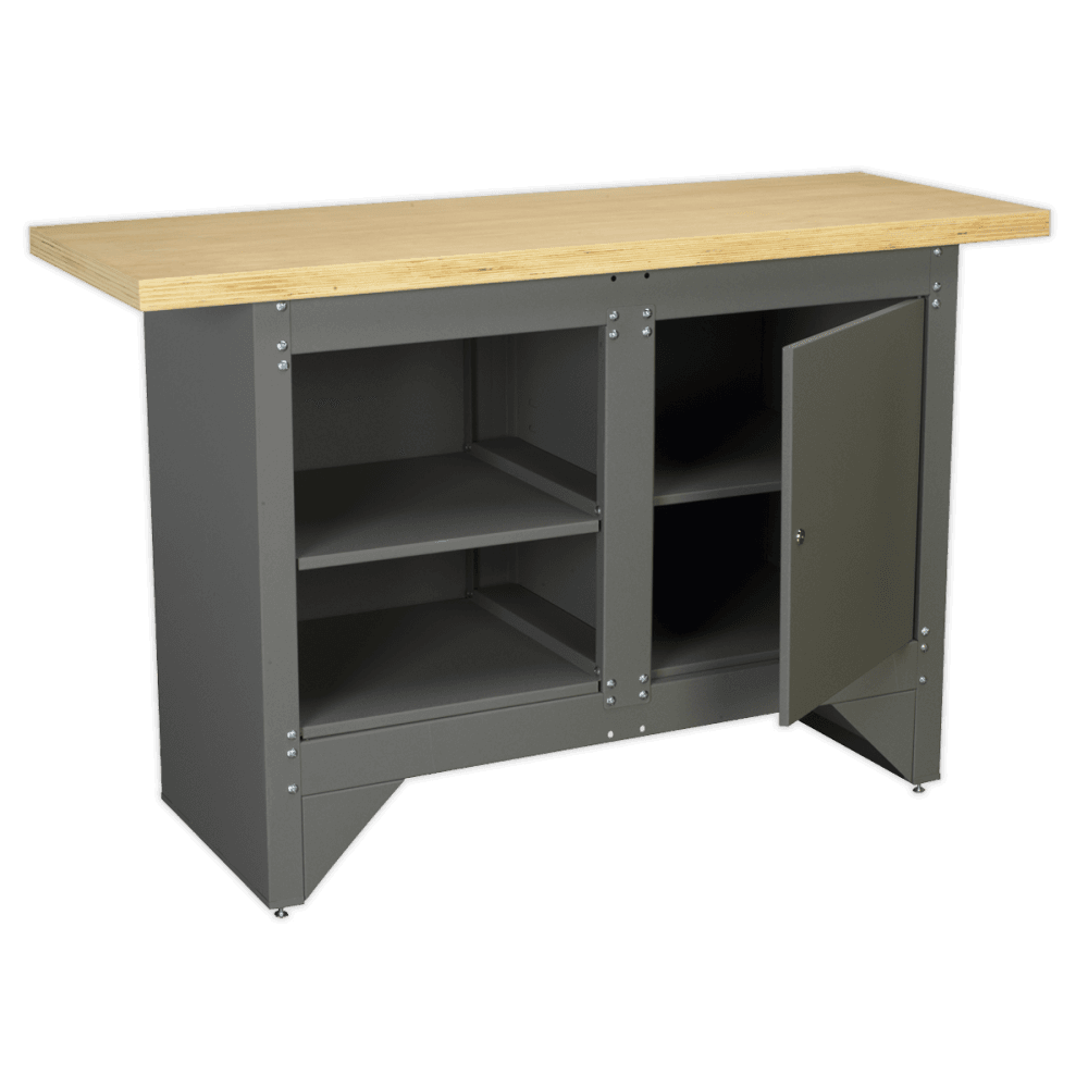 Sealey Workbench with Cupboard Heavy-Duty Model No-AP2010