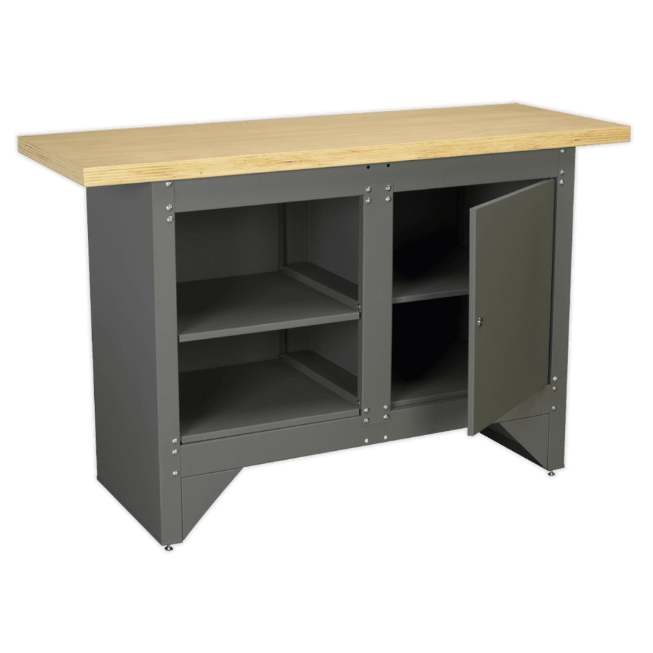 Sealey Workbench with Cupboard Heavy-Duty Model No-AP2010