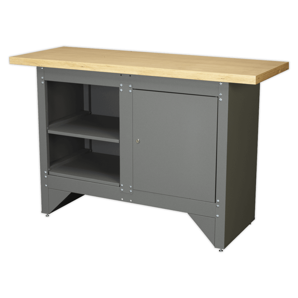 Sealey Workbench with Cupboard Heavy-Duty Model No-AP2010
