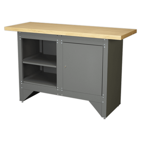 Sealey Workbench with Cupboard Heavy-Duty Model No-AP2010