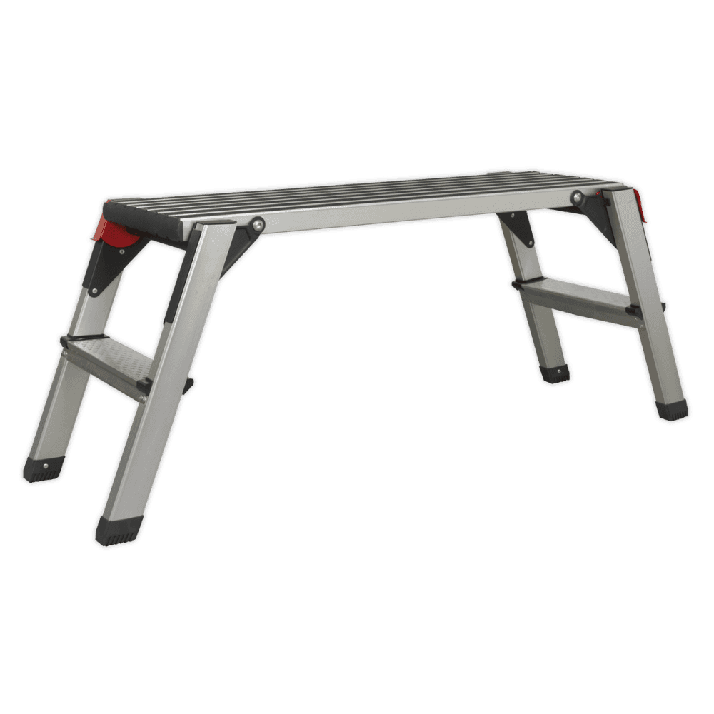 Sealey Aluminium Folding Platform 2-Tread Model No-APS2